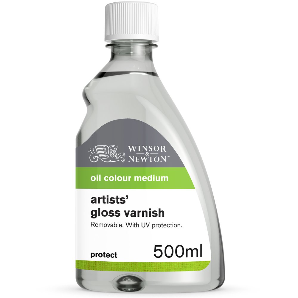 Image of Fernissa Winsor & Newton Artists’ Gloss Varnish 500 ml 3149732 884955014035