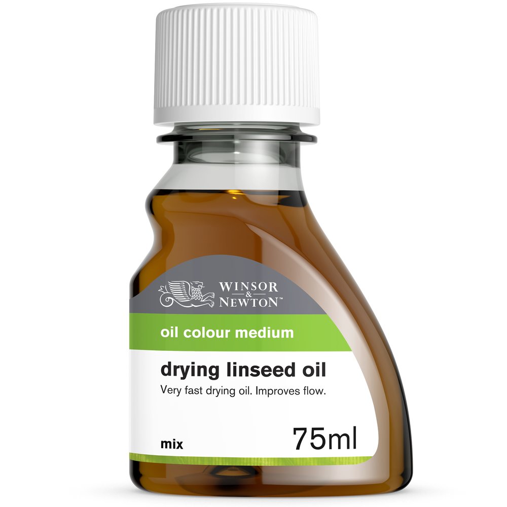 Image of Oljemedium Winsor & Newton Drying Linseed Oil 75 ml (3F) 3121742 884955015377