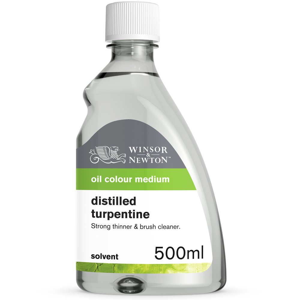 Image of Oljemedium Winsor & Newton Distilled Turpentine 500 ml 3149744 884955015643