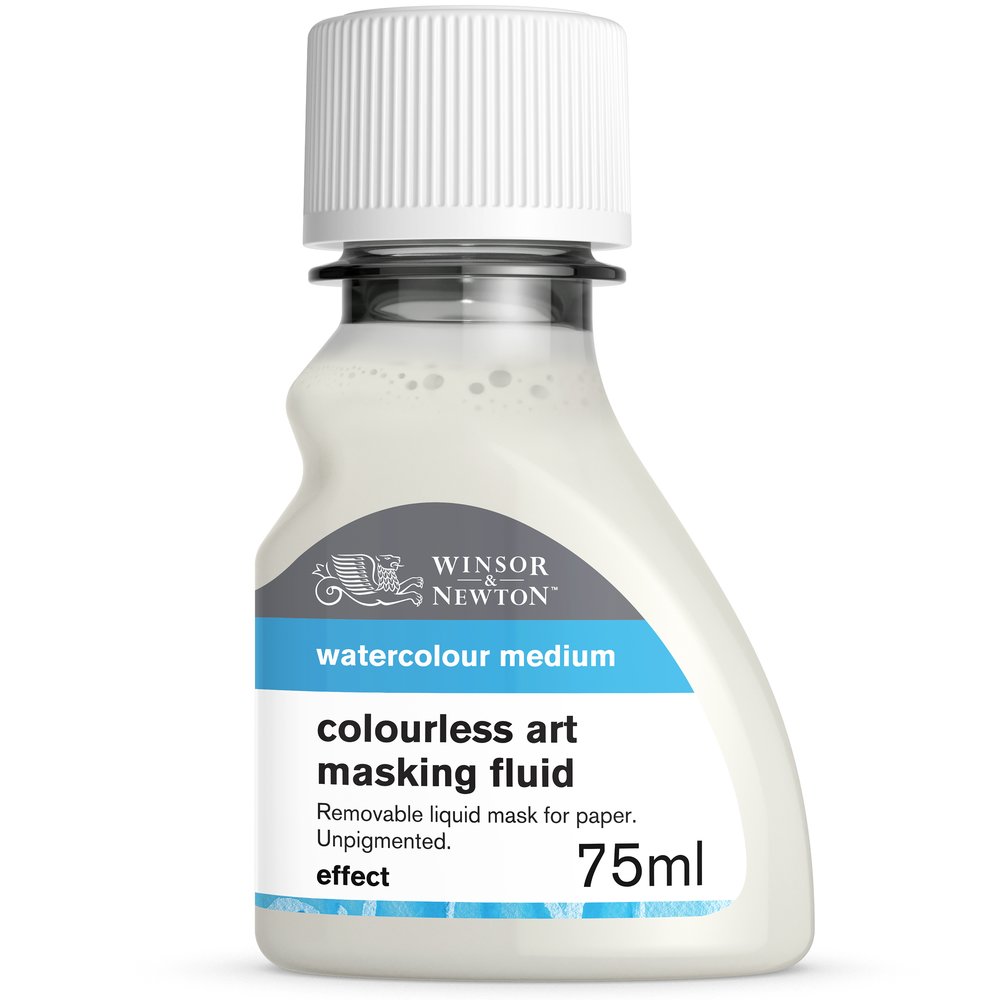 Image of Akvarellmedium Winsor & Newton Colourless Art. Mask. Fluid 75 ml (3F) 3121761 884955017593