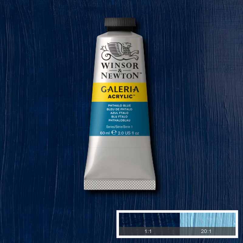 Image of Akrylfärg Galeria 60ml  Phthalo blue 516 (3F) 2120516 884955029992
