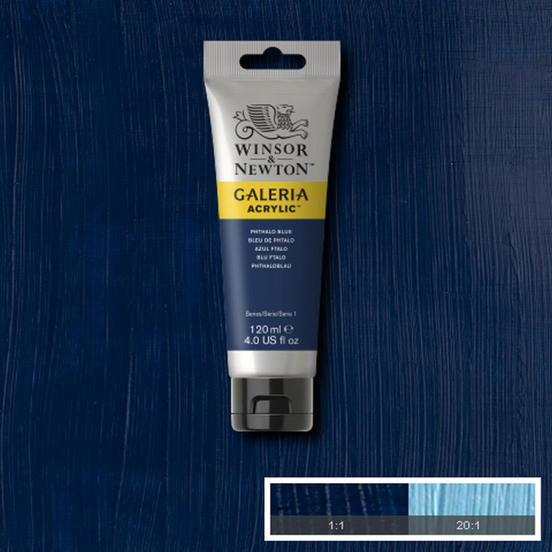 Image of Akrylfärg Galeria 120ml  Phthalo blue 516 2131516 884955030004
