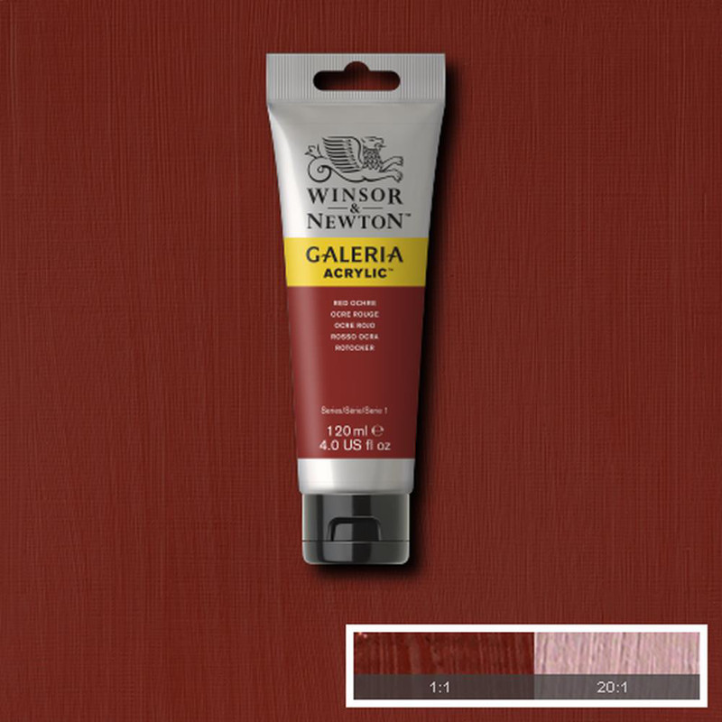 Image of Akrylfärg Galeria 120ml  Red ochre 564 2131564 884955030042
