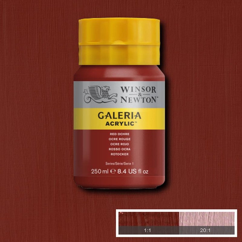 Image of Akrylfärg Galeria 250ml  Red ochre 564 2137564 884955030059
