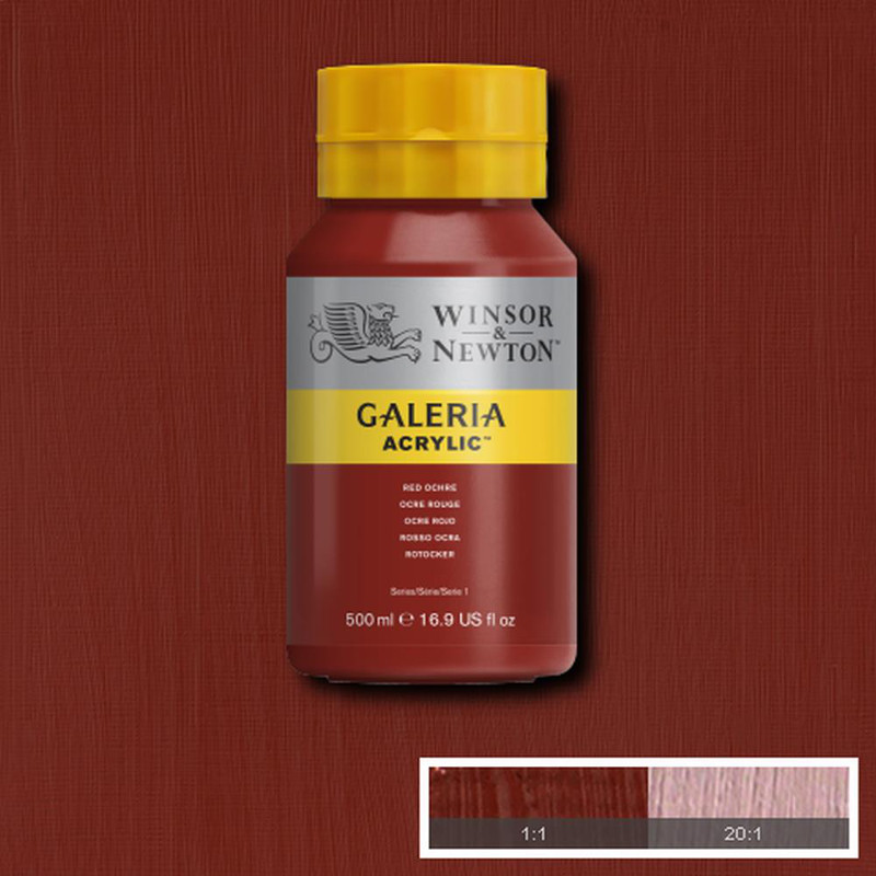 Image of Akrylfärg Galeria 500ml  Red ochre 564 2150564 884955102022