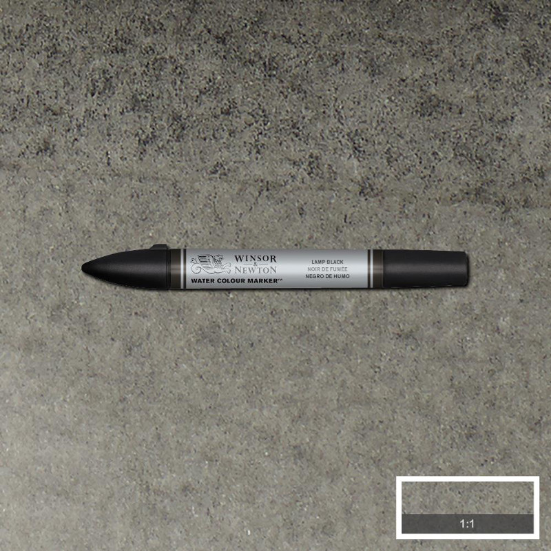 Image of Akvarellmarker Cotman Lamp Black 337 (3F) 0201337 884955033050