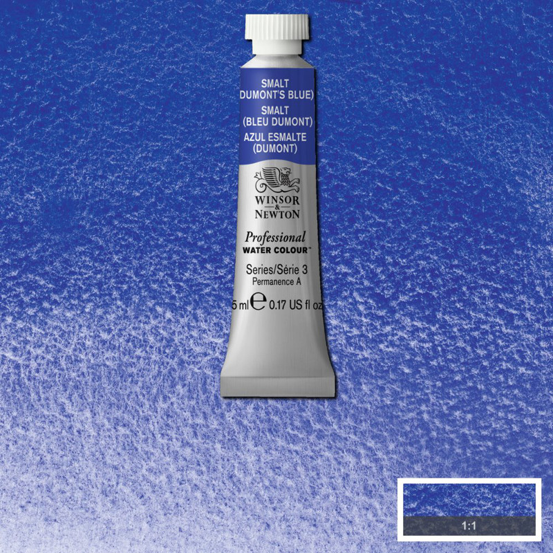 Image of Akvarellfärg Winsor & Newton Prof. 5ml  Smalt 710 (3F) 102710 884955040898