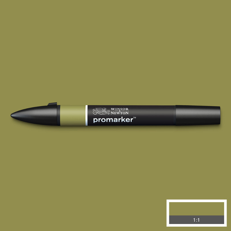 Image of Promarker Winsor & Newton Olive Green (Y724) (3F) 0203447 884955041932