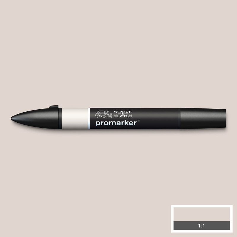 Image of Promarker Winsor & Newton Warm Grey1 (WG1) (3F) 0203134 884955042434