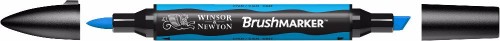 Image of Brushmarker Winsor & Newton Cyan (C847) (3F) 0204207 884955042540