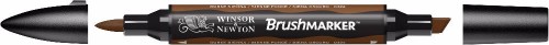 Image of Brushmarker Winsor & Newton Burnt Sienna (O324) (3F) 0204074 884955042663