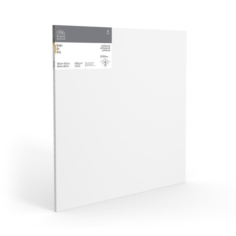 Image of Winsor & Newton LINNE Uppspänd duk  100X100X2,1cm  (5F) 6204001 884955051184