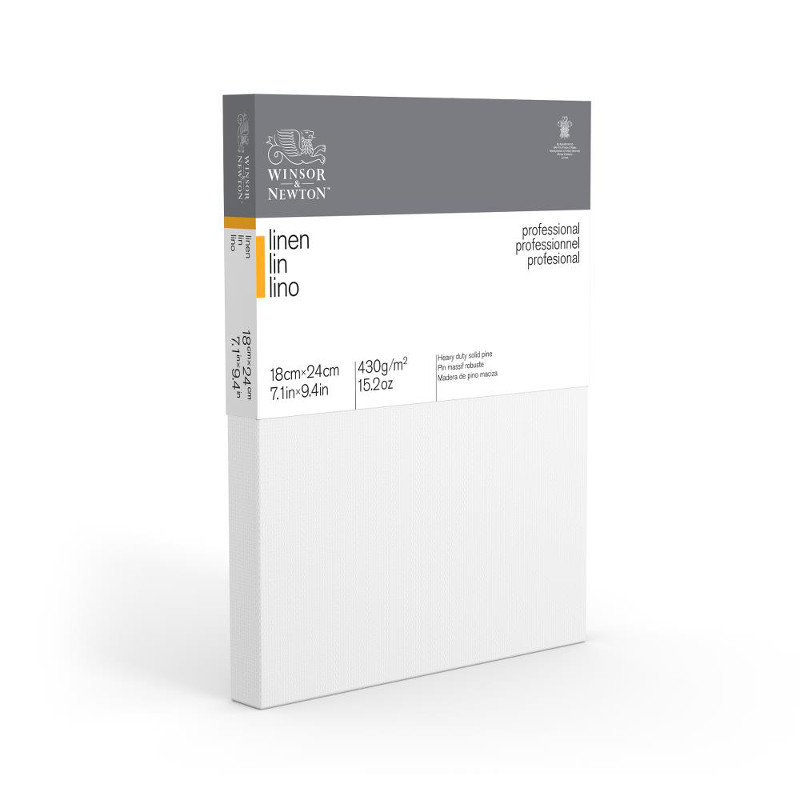 Image of Winsor & Newton LINNE Uppspänd duk  18X24X2,1cm  (5F) 6204005 884955051221