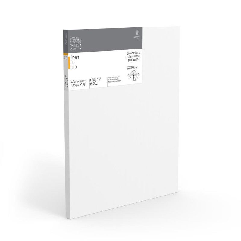 Image of Winsor & Newton LINNE Uppspänd duk  40X50X2,1cm  (5F) 6204010 884955051276