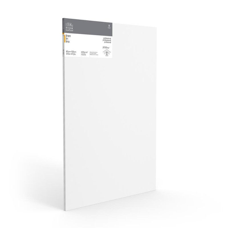 Image of Winsor & Newton LINNE Uppspänd duk  80X120X2,1cm  (5F) 6204022 884955051399