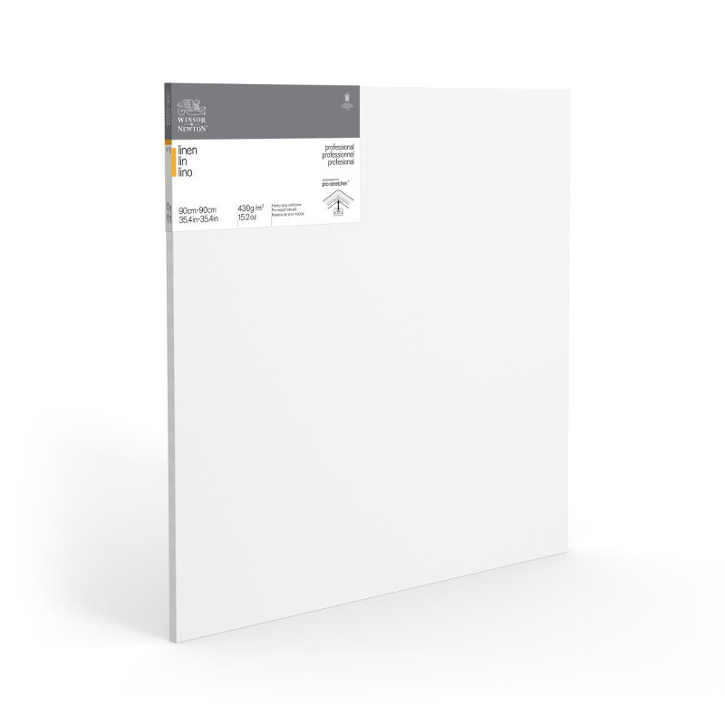 Image of Winsor & Newton LINNE Uppspänd duk  90X90X2,1cm  (5F) 6204024 884955051412