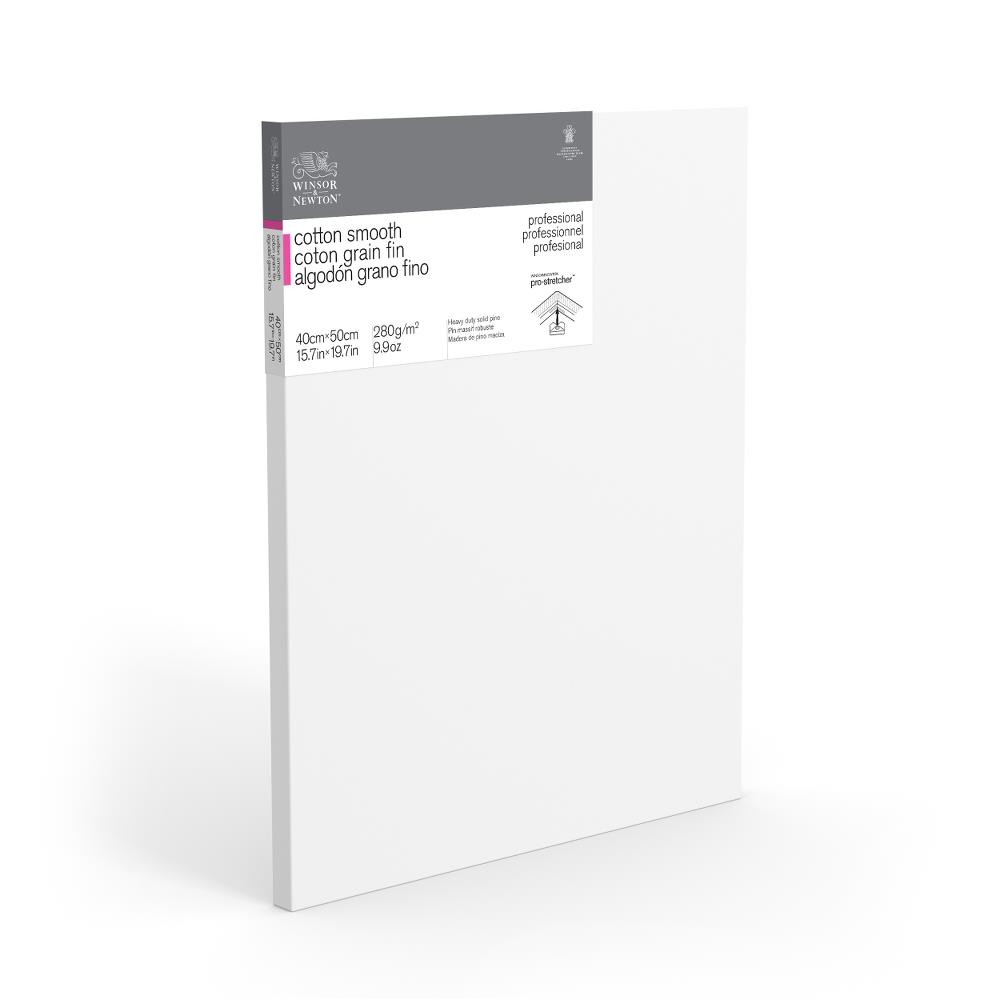 Image of Winsor & Newton Bomull Uppspänd duk  SMOOTH 40X50CM (5F) 6205028 884955051818