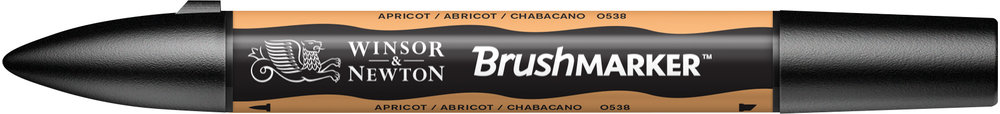Image of Brushmarker Winsor & Newton Apricot O538 (f.d gold) (3F) 0204655 884955069073