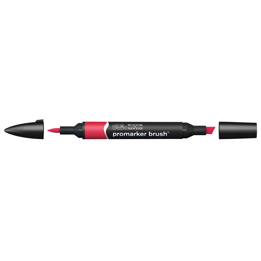 Image of Brushmarker Winsor & Newton Poppy Red (3F) 0204656 884955069080