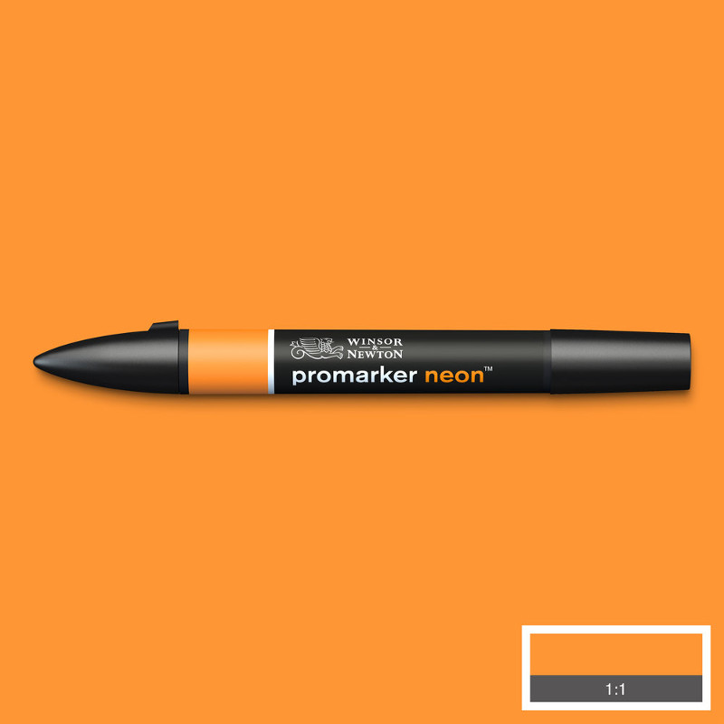Image of Promarker Winsor & Newton neon radiant orange (3F) 0205404 884955069110