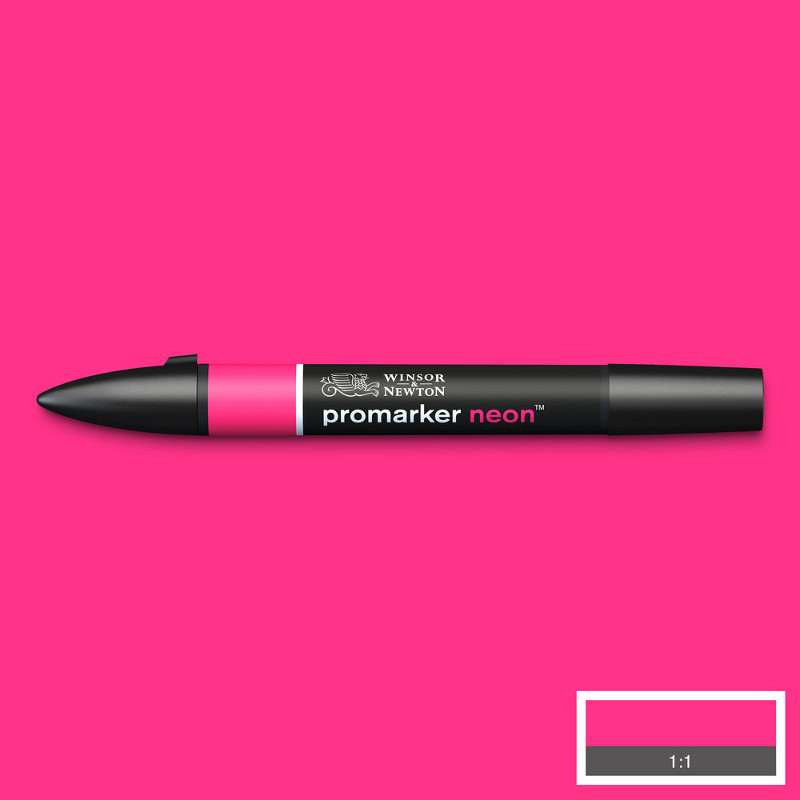 Image of Promarker Winsor & Newton neon electric pink (3F) 0205406 884955069134