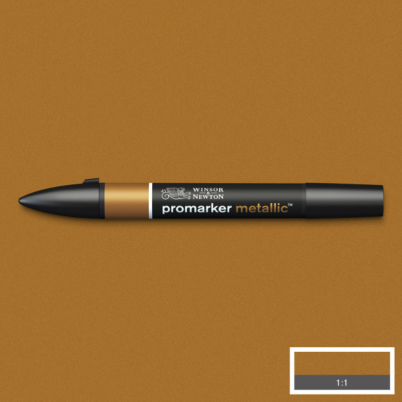 Image of Promarker Winsor & Newton metallic red gold (3F) 0206690 884955069172