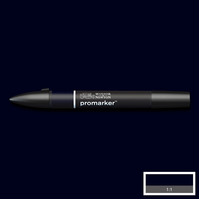 Image of Promarker Winsor & Newton Blue Black (XBB) (3F) 0203383 884955073797