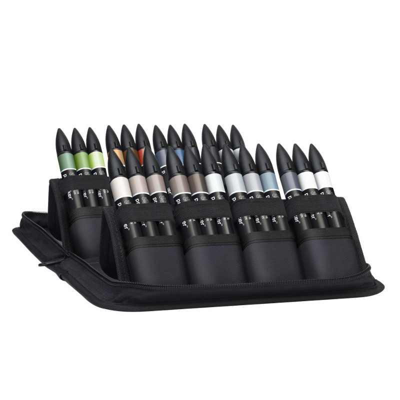 Image of Promarkerset Winsor & Newton 24 Architecture 0290163 884955073902