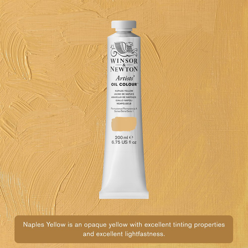 Image of Oljefärg Winsor & Newton Artist 200ml Naples Yellow 422 S1 3737422 884955074626
