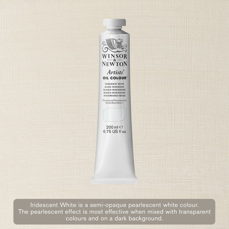Image of Oljefärg Winsor & Newton Artist 200ml Iridescend White 330 S1 1237330 884955074664