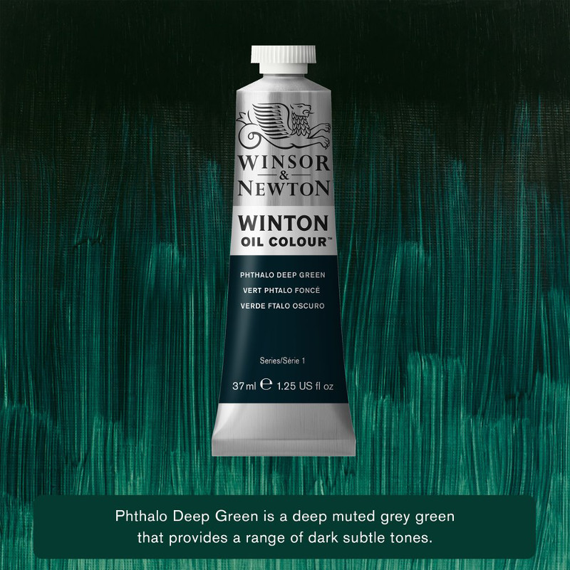 Image of Oljefärg Winton 37ml Phthalo Deep Green 048 (3F) 1414048 884955074671