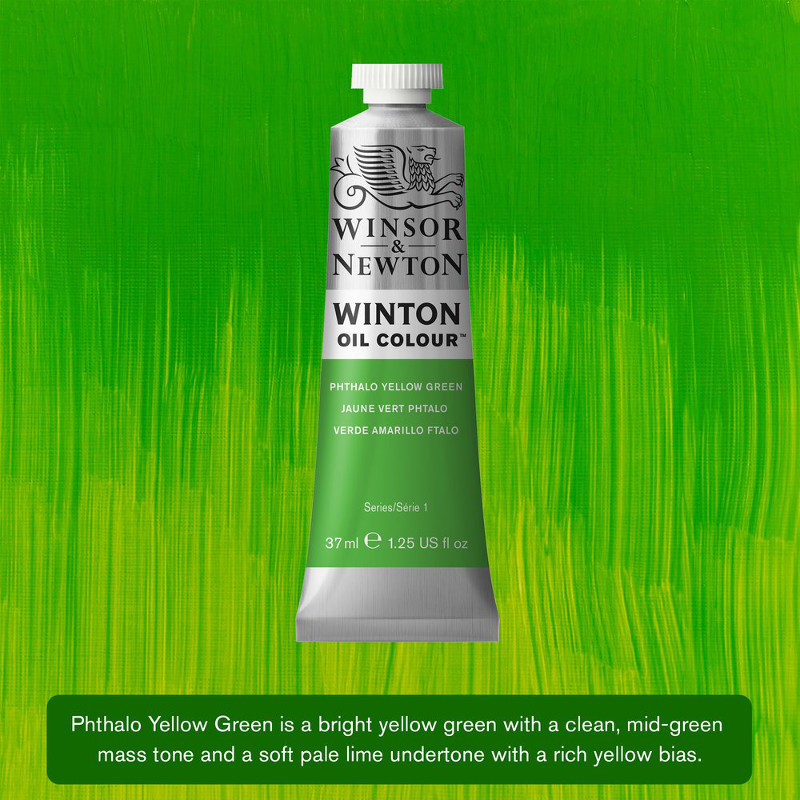 Image of Oljefärg Winton 37ml Phthalo Yellow Green 403 (3F) 1414403 884955074725