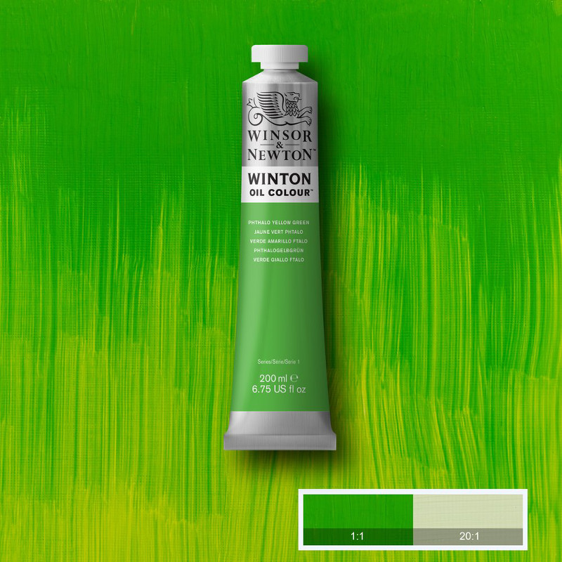 Image of Oljefärg Winton 200ml Phthalo Yellow Green 403 1437403 884955074800