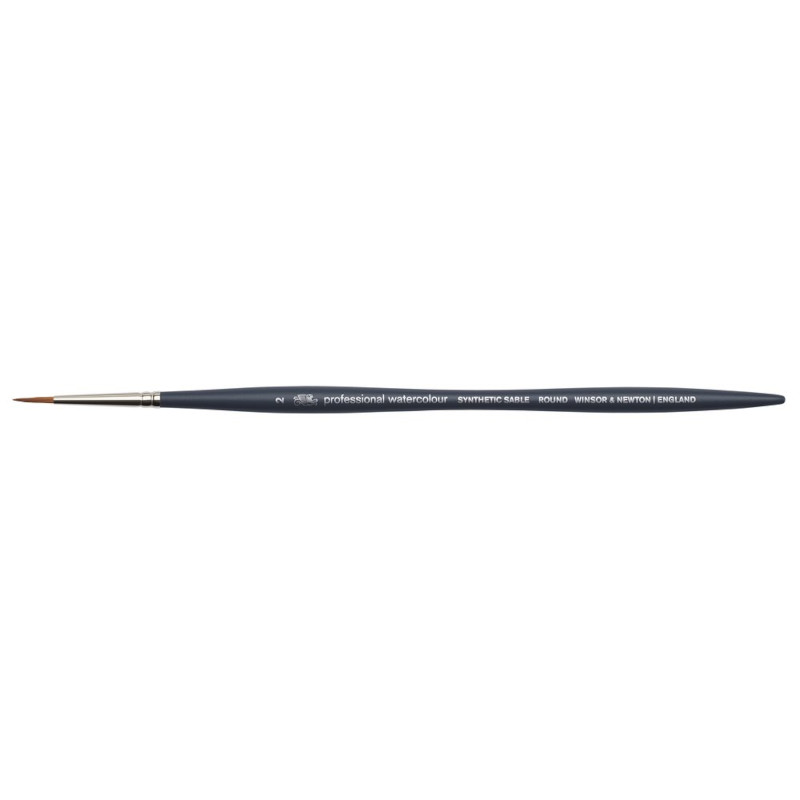 Image of Syntetpensel W&N Professional Watercolour Round Size 2 5011102 884955075104