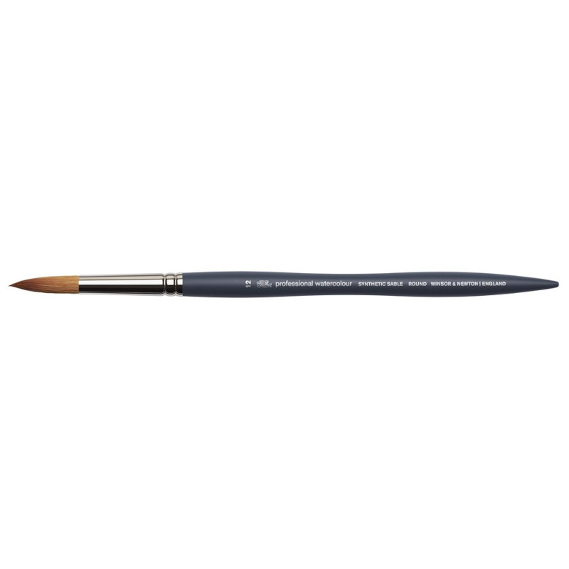 Image of Syntetpensel W&N Professional Watercolour Round Size 12 5011112 884955075166