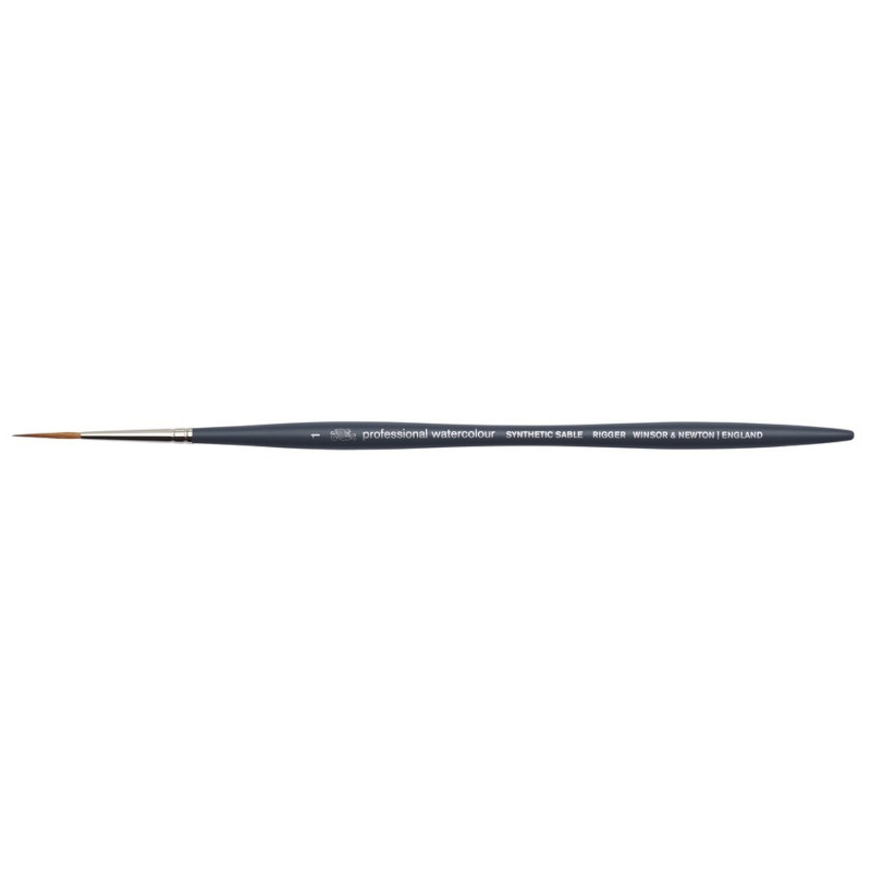 Image of Syntetpensel W&N Professional Watercolour Rigger Size 1 5011301 884955075272
