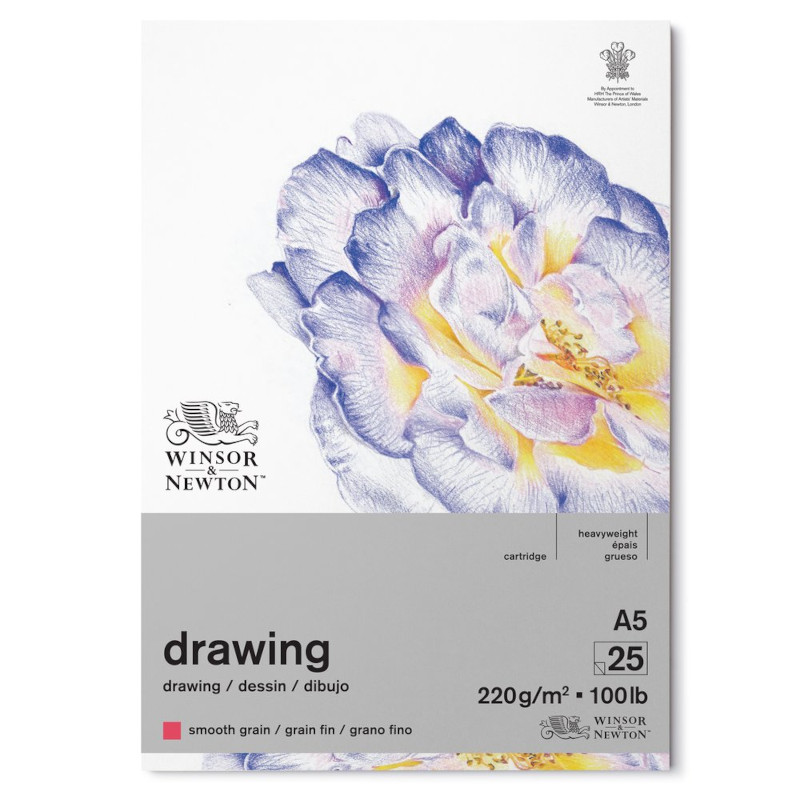Image of Ritblock Winsor & Newton Smooth surface 220g A5 25ark (6F 6689740 884955077320