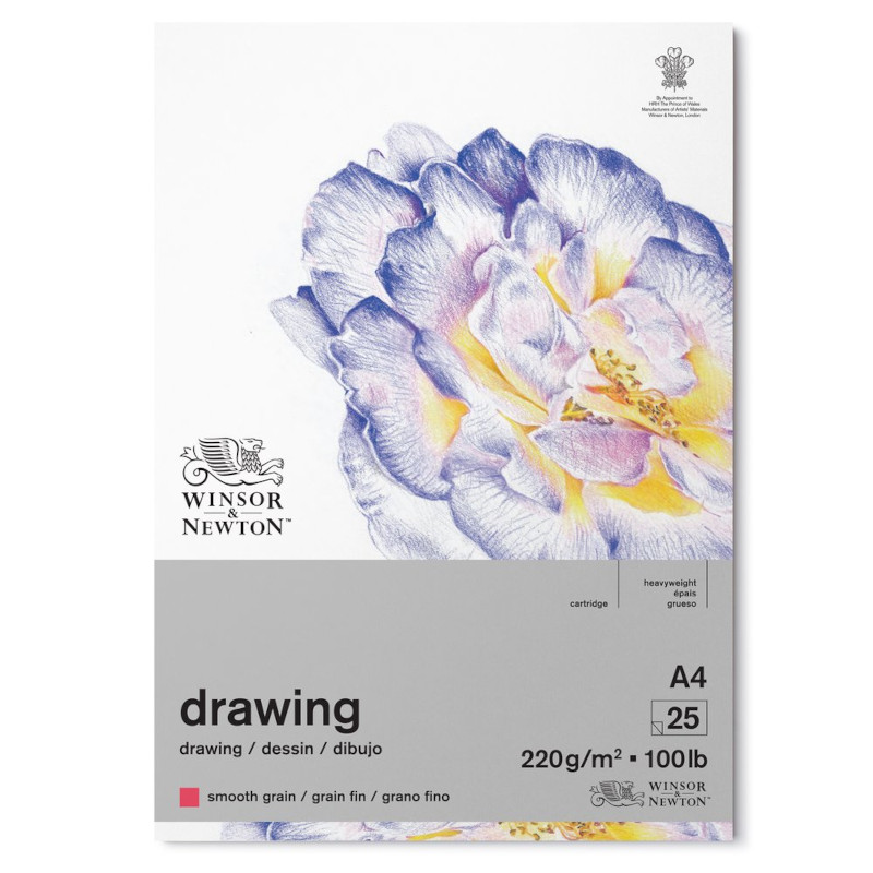 Image of Ritblock Winsor & Newton Smooth surface 220g A4 25ark (6F) 6689741 884955077337