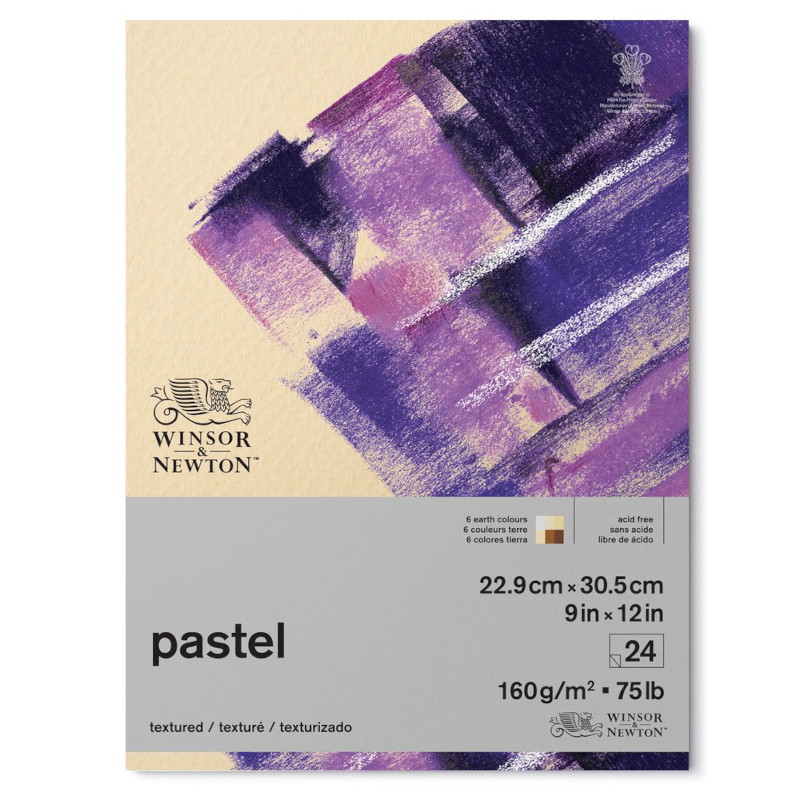 Image of Pastellblock Winsor & Newton Earth 160g 23X31cm 24ark (6F) 6660769 884955079720