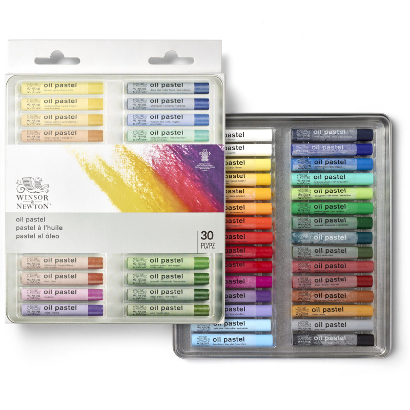 Image of Oljepastellset Winsor & Newton  OIL PASTEL X30 BOX 1890002 884955080597