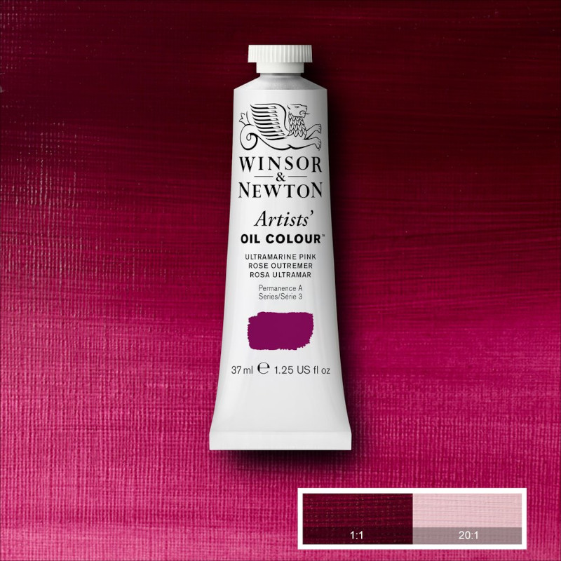 Image of Oljefärg Winsor & Newton Artist 37ml Ultramarine Pink (3F) S3 1214669 884955082751