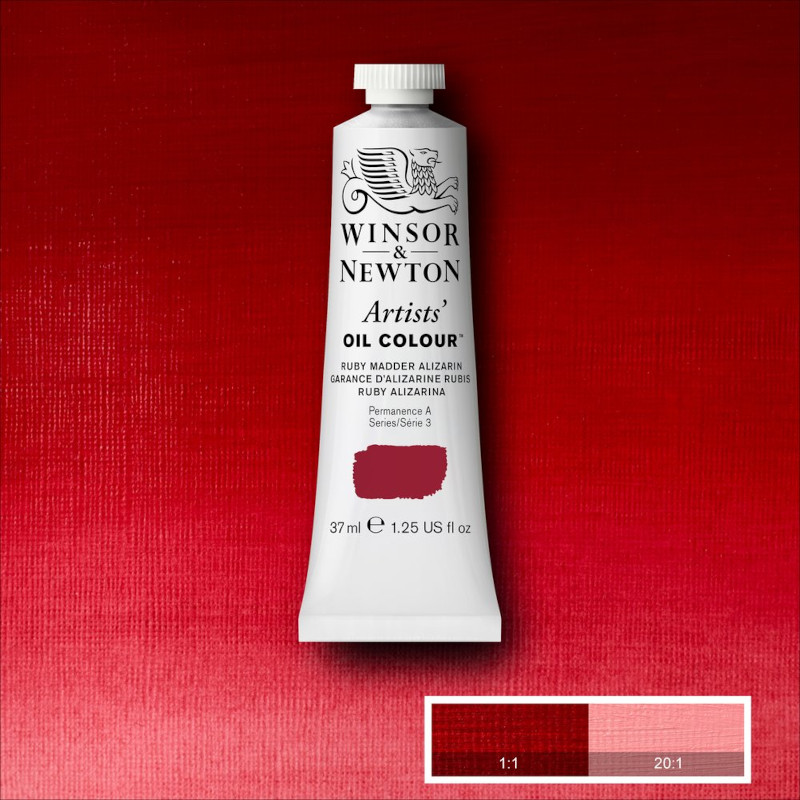 Image of Oljefärg Winsor & Newton Artist 37ml Ruby Madder Alizarin (3F) S3 1214411 884955082775