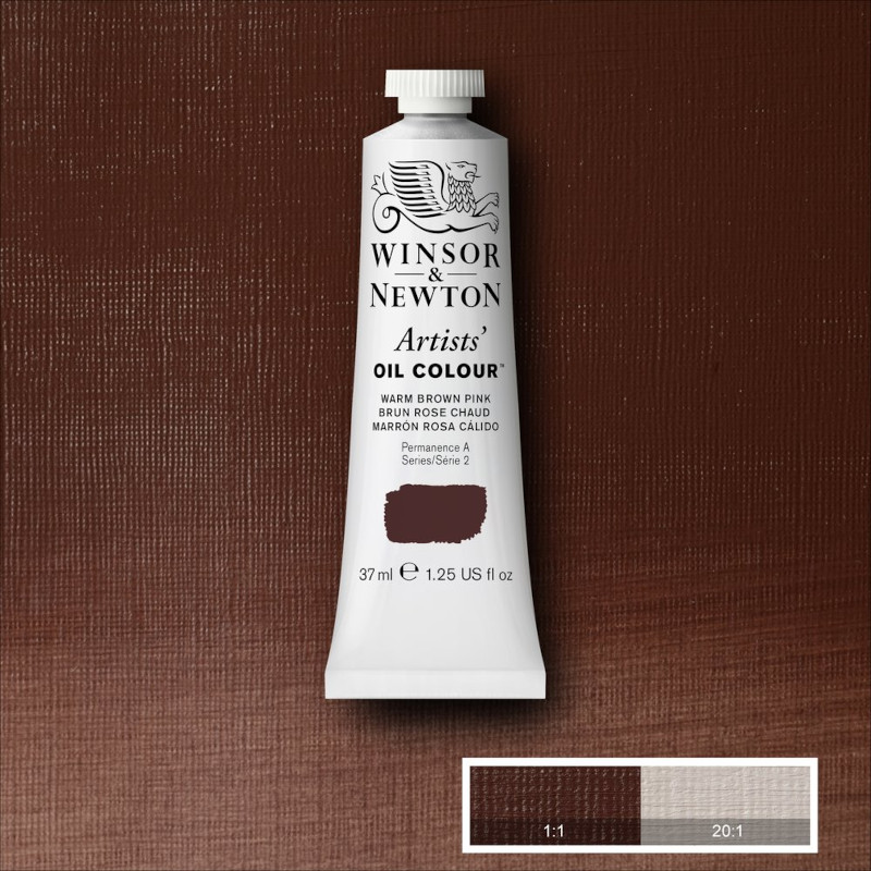 Image of Oljefärg Winsor & Newton Artist 37ml Warm Brown Pink (3F) S2 1214413 884955082799