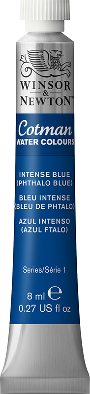 Image of Akvarellfärg Cotman 8ml  Intense blue 327 (3F) 0303327 884955084984