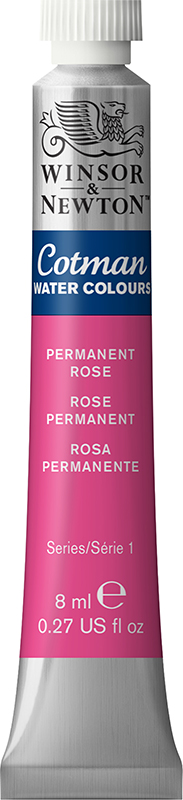 Image of Akvarellfärg Cotman 8ml  Permanent rose 502 (3F) 0303502 884955085066