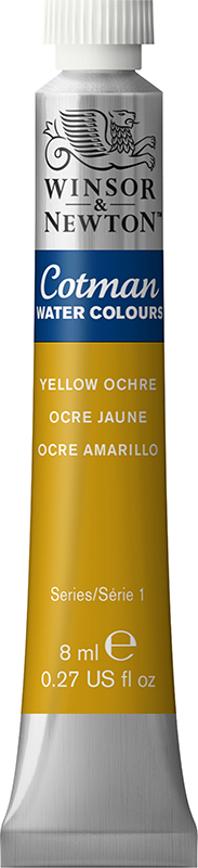 Image of Akvarellfärg Cotman 8ml  Yellow ochre 744 (3F) 0303744 884955085189