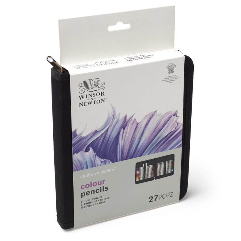 Image of Färgpennset Winsor & Newton Studio Collection Wallet Set Colour 2090004 884955085226