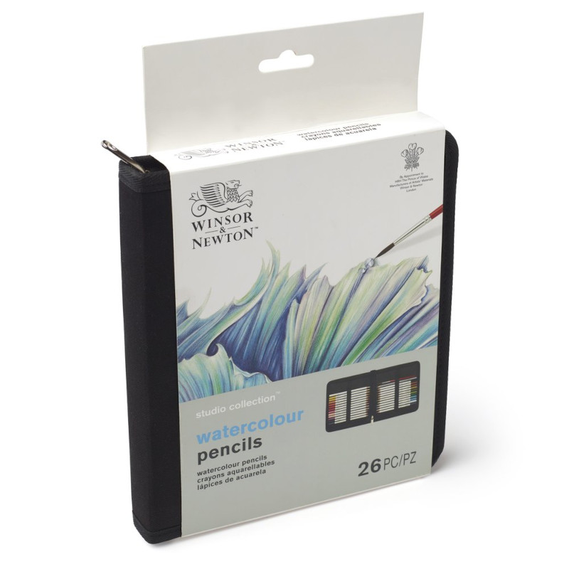 Image of Akvarellpennset Winsor & Newto Studio Collection Wallet Set Watercolour 2090005 884955085233