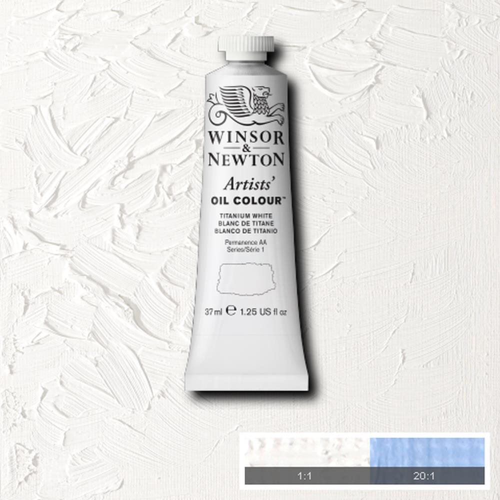 Image of Oljefärg Winsor & Newton Artist 37ml  Titanium white 644 (3F) * S1 1214644 884955087756