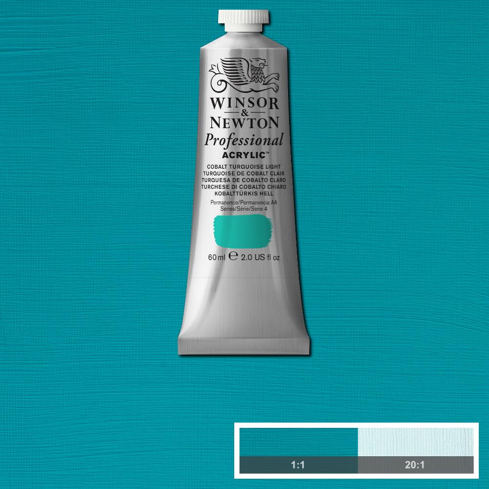 Image of Akrylfärg Winsor & Newton Prof. 60ml  Cobalt Turquoise    190 (3F) S5 2320190 884955089095